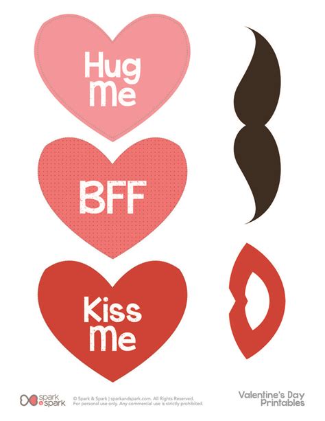 photo booth props free printables|valentine's photo booth props printables.